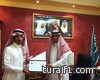 العنزي يكريم الموظف المثالي خلال الربع الثالث لعام 1432 هـ
