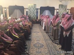 بالصور : أمير الحدود الشمالية يستقبل الأهالي والأعيان والمسؤولين المعزين والمبايعين