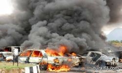 المرصد: مقتل وإصابة 14 شخصاً في انفجار بدمشق