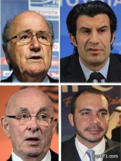 الفيفا يعلن أسماء أربعة مرشحين للمنافسة على رئاسة الفيفا