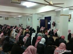 إقامة صلاة الإستسقاء في ثانوية طريف