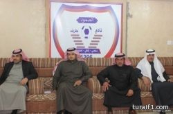 ناشئي الصمود يغادرون الى وادي الدواسر ورجل الأعمال طارق سليمان يحفز اللاعبين بالمكافآت