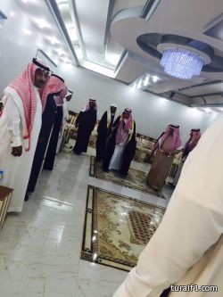 أمير الحدود الشمالية يقدم واجب العزاء في وفاة والدة لافي ضحى الحازمي
