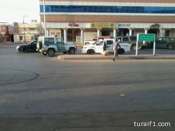 مرور طريف يقبض على مفحط عشريني أمام مكتب الخطوط السعودية بطريف