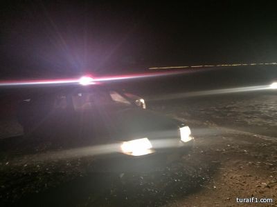 شرطة طريف تقبض على سيارة تابعة لوعد الشمال تحتوي على عبوات خمور