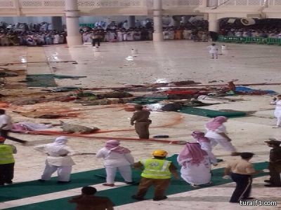 المتحدث الرسمي : 87 وفاة و 184 إصابة جراء سقوط رافعة بالحرم المكي الشريف