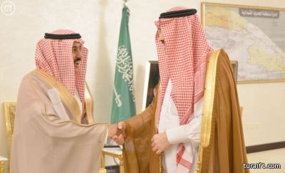 أمير الحدود الشمالية يستقبل مدير الطرق والنقل بالمنطقة