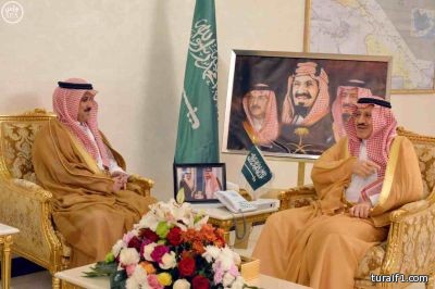 أمير الحدود الشمالية يلتقى وفداً من مجموعة سليمان الحبيب الطبية