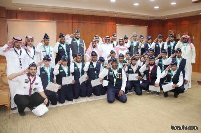 بالصور..مدير جامعة الشمالية يثني على جهود جوالة الجامعة المشاركة في خدمة حجاج بيت الله الحرام