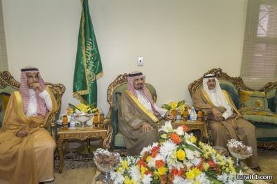 أمير الجوف يستقبل سفير خادم الحرمين الشريفين بالاردن في صالة إستقبال جمرك الحديثة