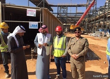 بالصور..مكتب العمل بمحافظة طريف ينفذ حملة تفتيشية بمدينة وعد الشمال ويضبط عدد من المخالفات