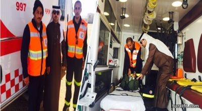 مدير عام الهلال الأحمر بالحدود الشمالية يتفقد مراكز الإسعاف بالمنطقة