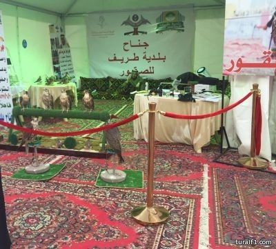 بالصور..زورار الجنادرية يمنحون جناح بلدية طريف للصقور المرتبة الأولى بين أجنحة المهرجان