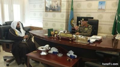 مدير عام فرع هيئة الشمالية في ضيافة مدير شرطة المنطقة