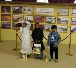 بالصور..وفد بريطاني لأول مرة في المملكة يزور جناح الشمالية وعدد الزوار يتخطى 200 ألف زائر