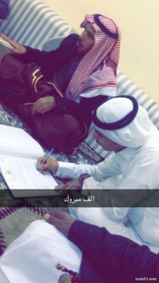 عقد قران الشاب منور بشيت الغصاب الرويلي