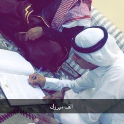 بالصور..ثامر عواد نزال العنزي يحتفل بزواجه