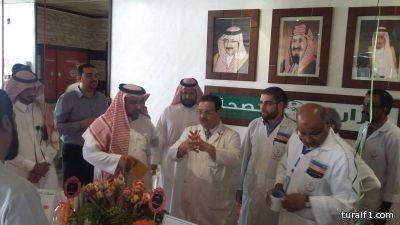 بالصور..القطاع الصحي بطريف يقيم فعاليات اليوم العالمي لتطهير الأيدي