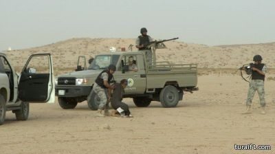 حرس الحدود : استسلام مهرب والعثور على آخر متوفى على الحدود العراقية بحوزتهما 187 ألف قرص إمفيتامين مخدر