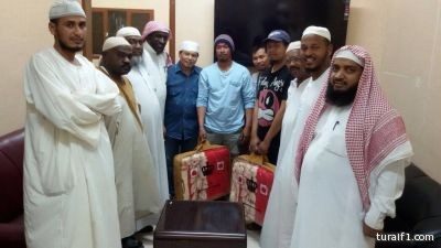 بالصور..تعاوني طريف يعلن إسلام أربعة وافدين من الجنسية الفلبينية