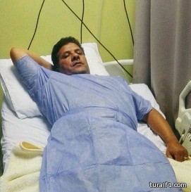الأستاذ جزاء مطارد أبا الوكل يغادر السرير الأبيض بعد إجراء عملية