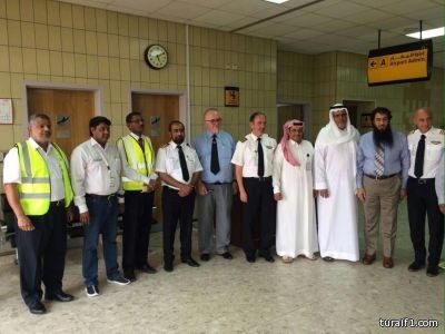 بالصور..الشركة السعودية الخليجية للطيران تطلق أولى تجاربها في مطار طريف