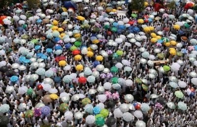 للمرة الأولى .. طائرات بدون طيار تتابع الحجاج لمنع وقوع حوادث