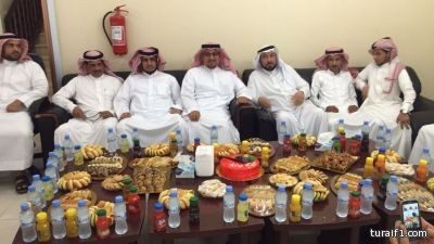 بالصور..فرع وزارة العدل بالحدود الشمالية يقيم حفل معايدة لمنسوبيه