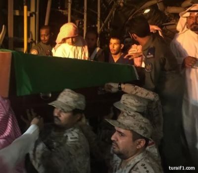 بالفيديو..وصول جثمان الشهيد الهزيمي لمسقط رأسه في عرعر