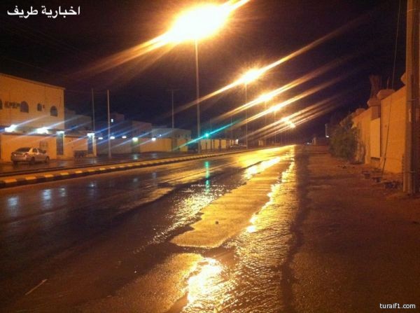 رياح مثيرة للغبار تجتاح محافظة طريف مع فرصة لهطول الأمطار