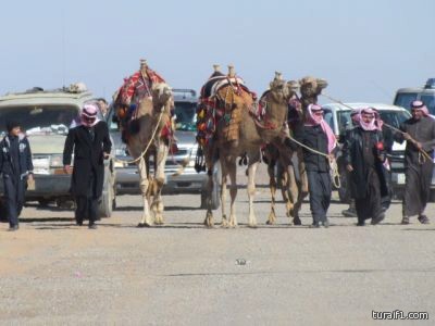 سمو الأمير متعب الفيصل آل سعود يزور مهرجان طريف للصقور 2