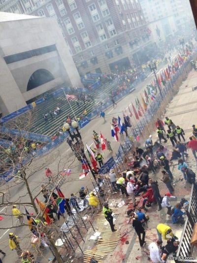 مصادر العربية في انفجار بوسطن: القبض على سعودي” مصاب” في التفجير