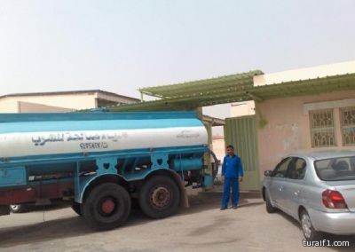 قرب إنفراج أزمة المياة بطريف بوصول قطع الغيار الى المصدر لإصلاح الأعطال