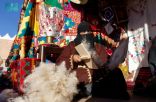 مهرجان الصقور بالحدود الشمالية يبرز حرفة المغزل رفيق المرأة