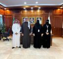 مدير عام بيئة الشمال يستقبل أعضاء جمعية حياة لسرطان الثدي بالمنطقة