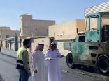 بالصور.. “الوردة” يقف ميدانيا على أعمال السفلتة بعدد من الأحياء ونظافة قنوات تصريف مياه الأمطار