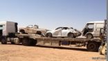 بلدية محافظة طريف تعلن عن تنظيم حملة خاصة لنقل وإزالة السيارات التالفة