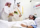 الأمير فيصل بن خالد يزور المرضى المنومين بمستشفيي عرعر المركزي والأمير عبدالعزيز بن مساعد