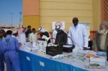 نائب المدير العام لصحة المنطقة يفتتح معرض السكري بمسجد الأمير