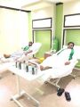 بالصور..مستشفى طريف ينظم حملة للتبرع بالدم تحت شعار “دمي لوطني”