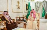 سمو الأمير فيصل بن خالد بن سلطان يستقبل مدير عام الطرق بالمنطقة