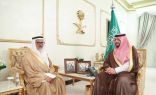 سمو الأمير فيصل بن خالد بن سلطان يستقبل مدير جامعة الحدود الشمالية