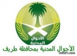 عبدالرحمن المرس مديراً لفرع الأحوال المدنية بمحافظة طريف