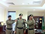 مدير شرطة طريف العقيد زياد السراح يقلد الغامدي رتبته الجديدة ( صور )
