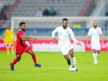الأخضر يتأهل إلى نصف نهائي كأس الخليج بعد فوزه على عمان بثلاثية