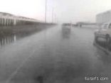 هطول أمطار خفيفة على محافظة طريف هذه الساعات