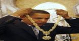 قلادة الملك عبد العزيز وتمثال الصقر القطري أغلى هدايا أوباما على الإطلاق