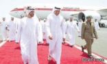 وصول محمد بن زايد إلى قطر في زيارة رسمية