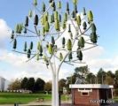 ابتكار شجرة​ ​تحول طاقة الرياح إلى كهرباء