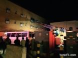 اصابة طالبتين في حادث حريق بمبنى طالبات بسكاكا “صور”